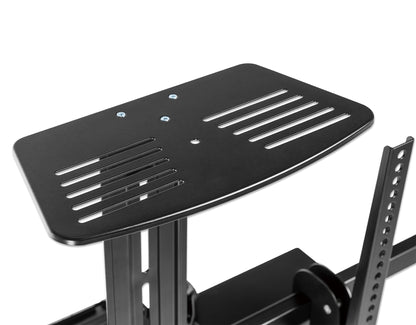 Motorized Height-Adjustable Multimedia TV Cart, for 55" to 100" Displays Image 12
