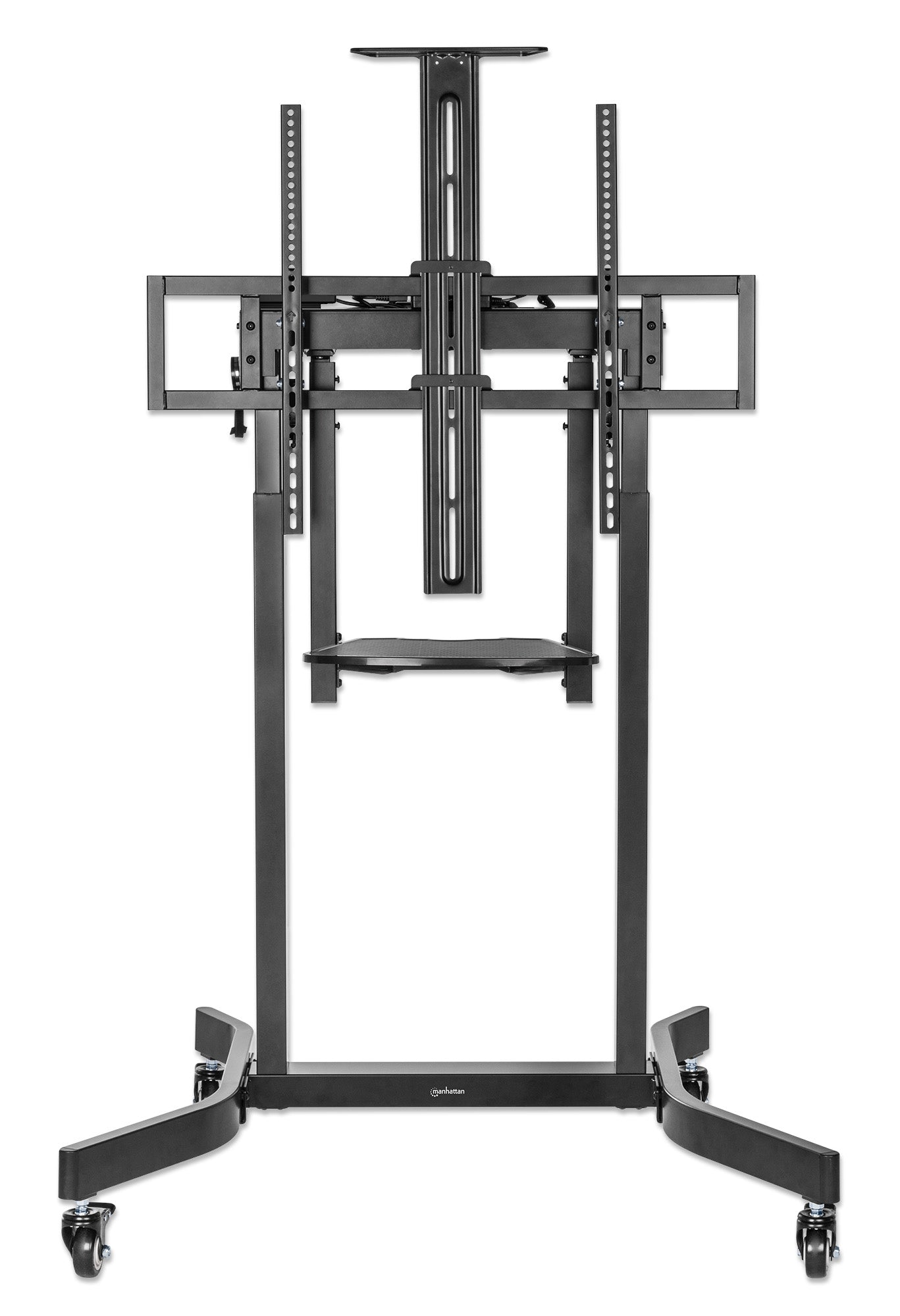 Motorized Height-Adjustable Multimedia TV Cart, for 55" to 100" Displays Image 4