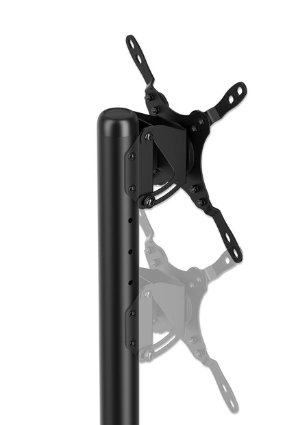 Economy Compact Height-Adjustable TV Cart, for 13" to 50" Displays Image 11