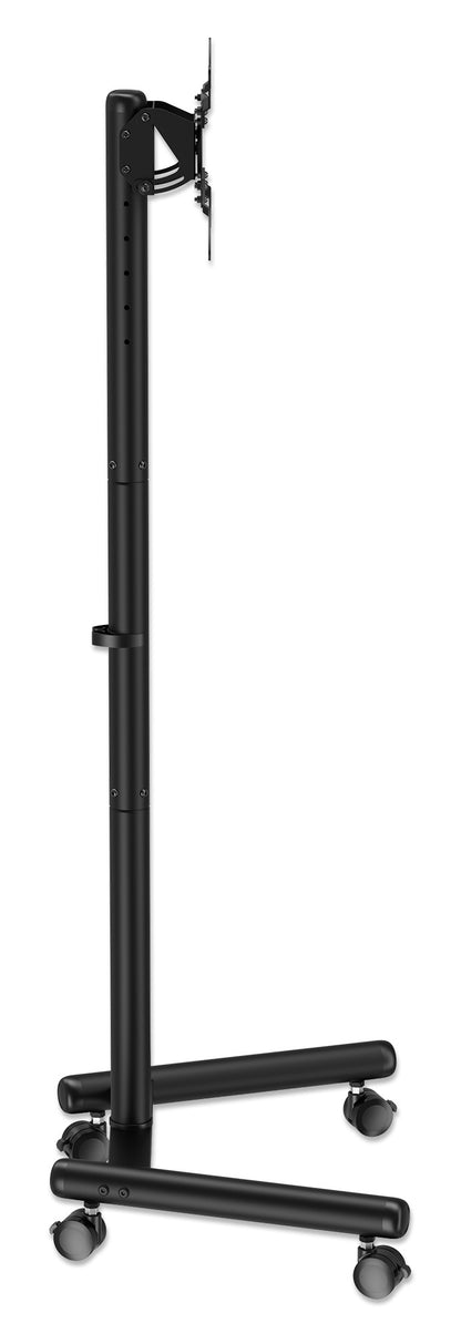 Economy Compact Height-Adjustable TV Cart, for 13" to 50" Displays Image 12