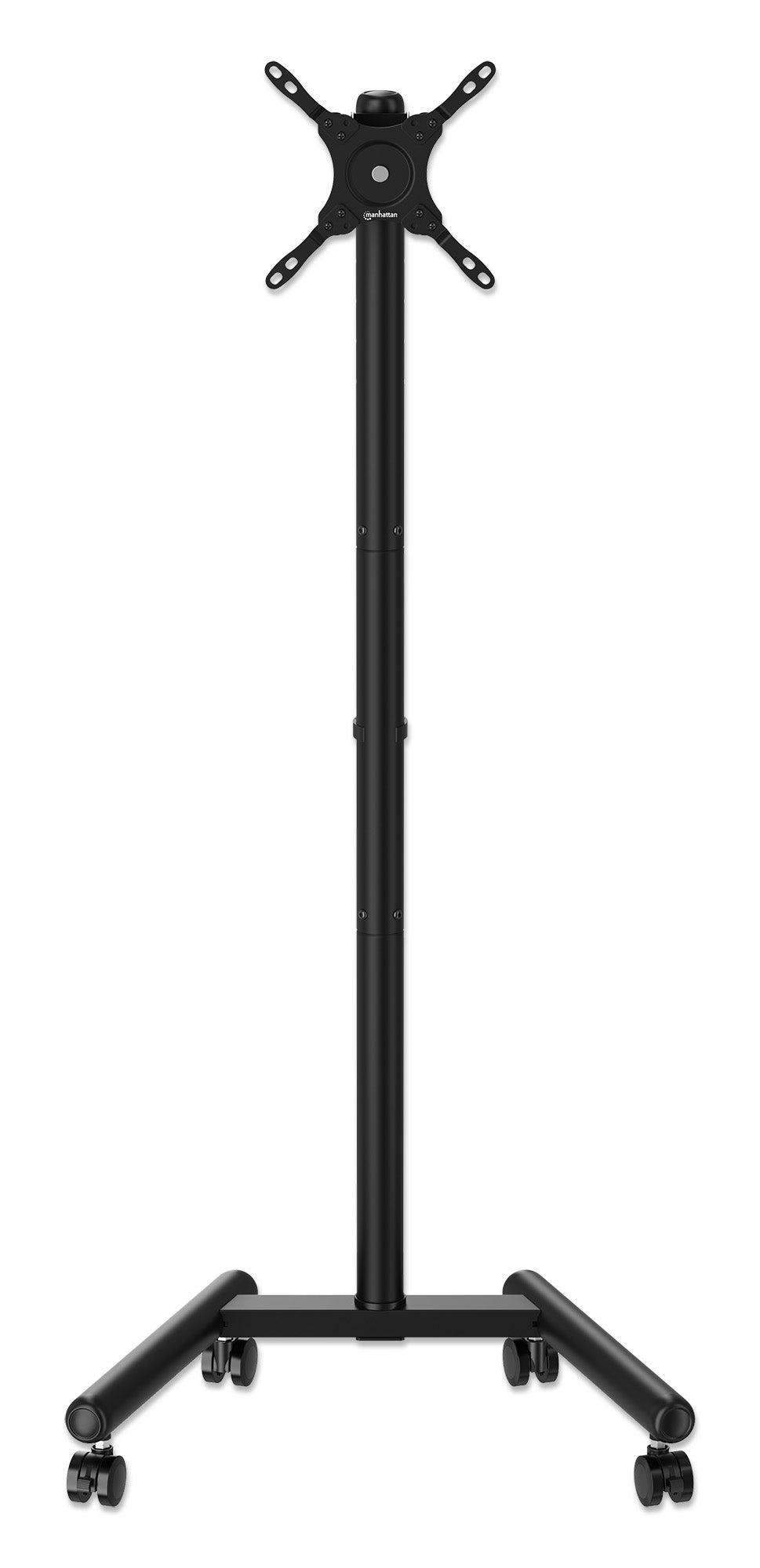 Economy Compact Height-Adjustable TV Cart, for 13" to 50" Displays Image 4