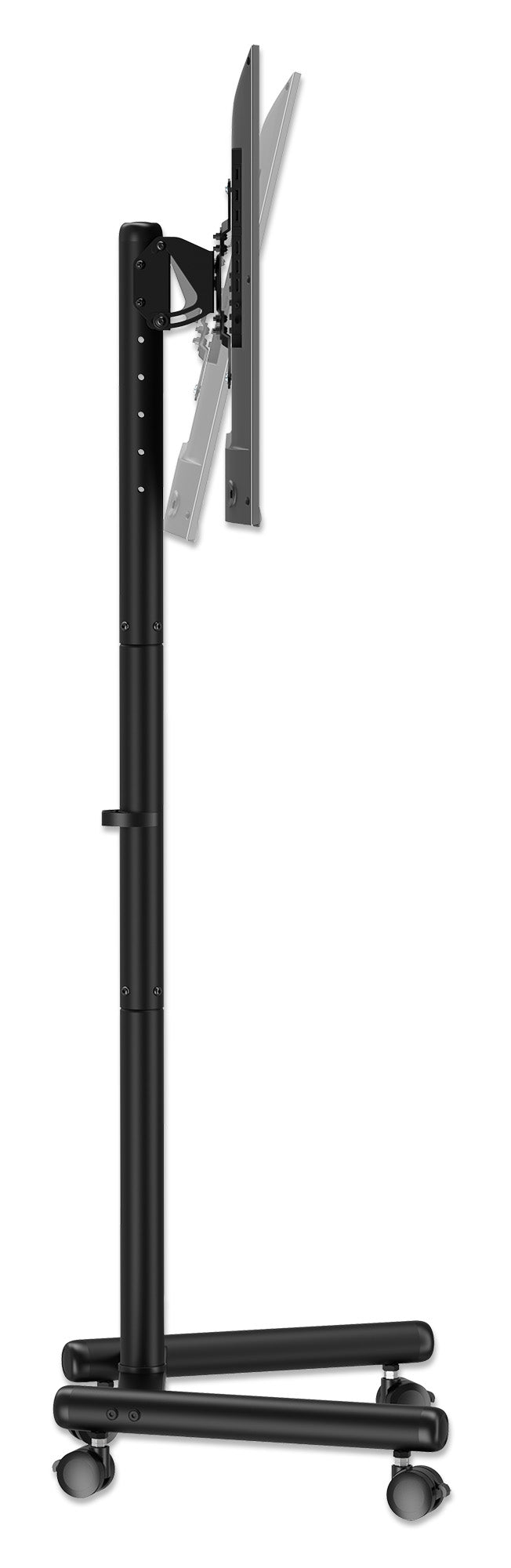 Economy Compact Height-Adjustable TV Cart, for 13" to 50" Displays Image 8
