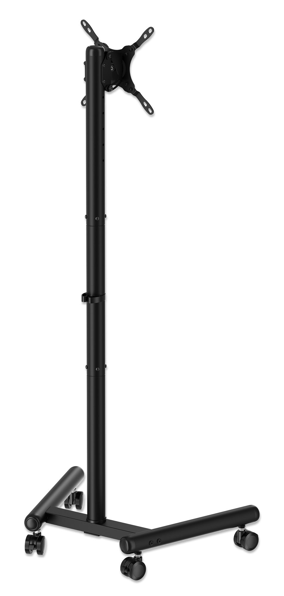 Economy Compact Height-Adjustable TV Cart, for 13" to 50" Displays Image 10