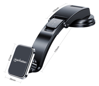 Car Dashboard Mount with Magnetic Phone Holder Image 5