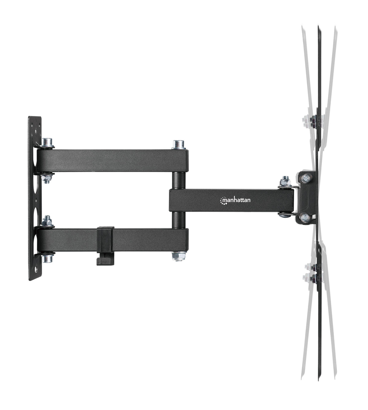 Full Motion TV Wall Mount with Articulating Arm, for 23" to 55" Displays Image 6