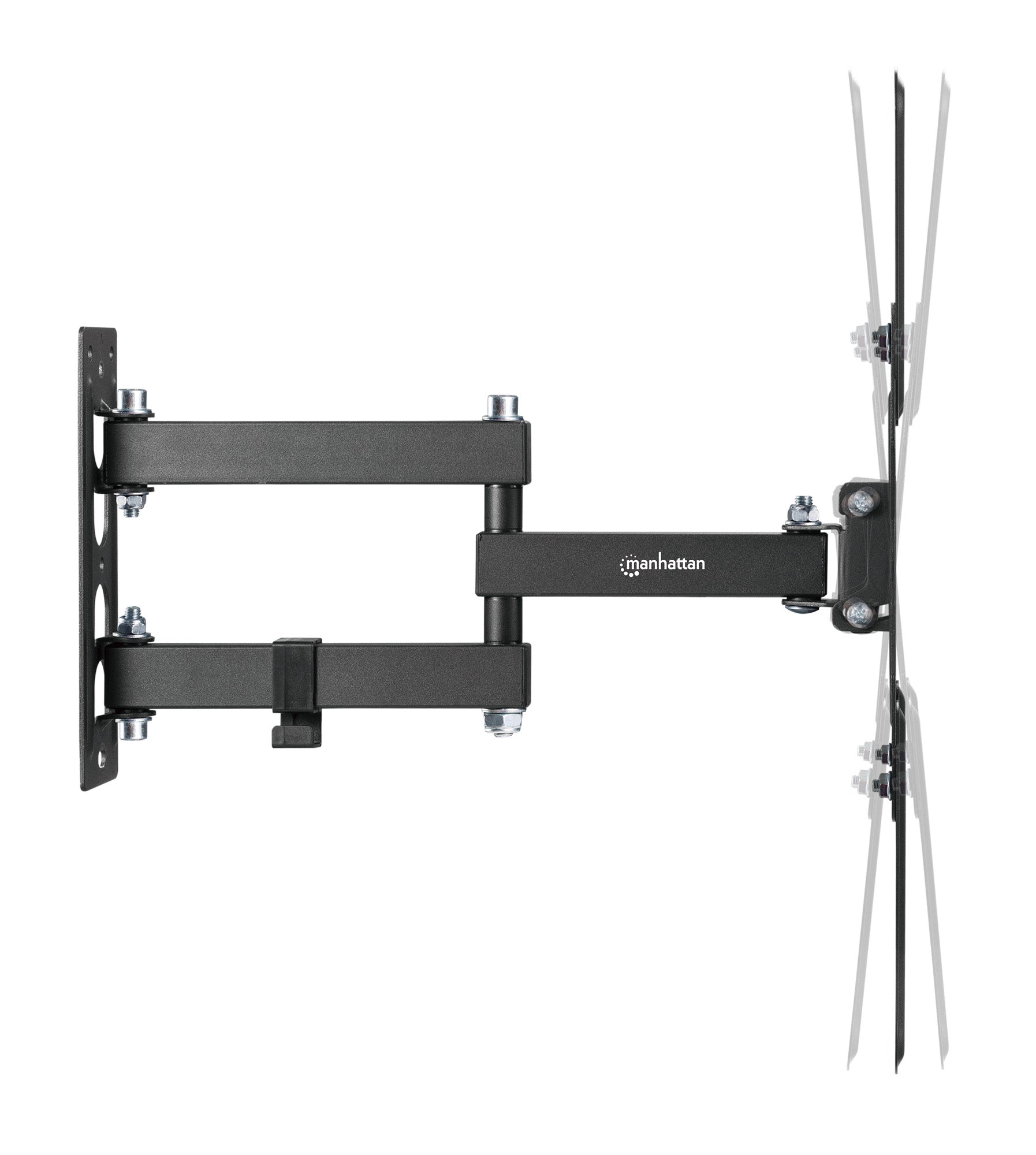 Full Motion TV Wall Mount with Articulating Arm, for 23" to 55" Displays Image 6