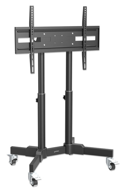 Compact Height-Adjustable TV Cart, for 23" to 70" Displays Image 10