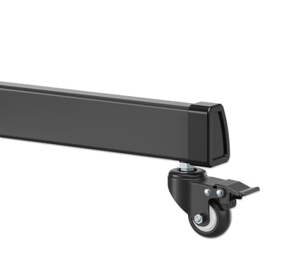 Large-Screen Multimedia TV Cart with Tool-Free Height Adjustment, for 60" to 120" Displays Image 14