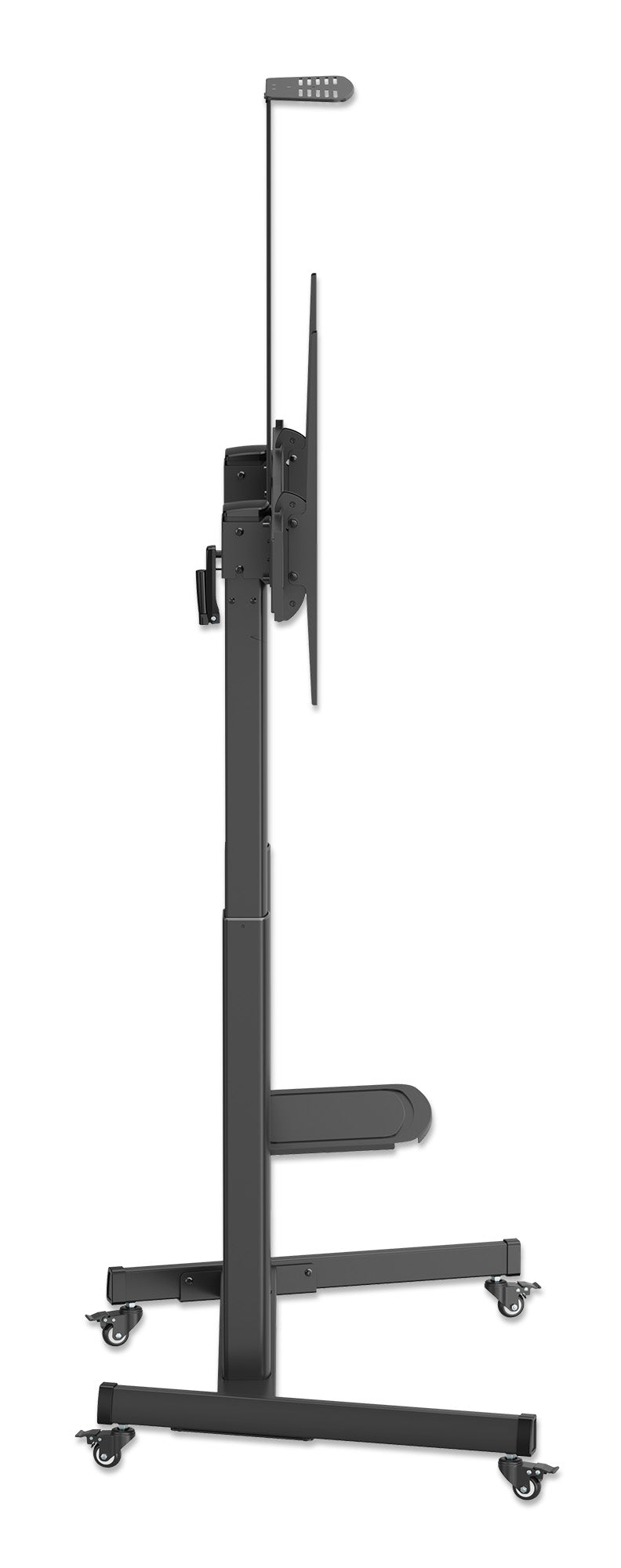 Large-Screen Multimedia TV Cart with Tool-Free Height Adjustment, for 60" to 120" Displays Image 10