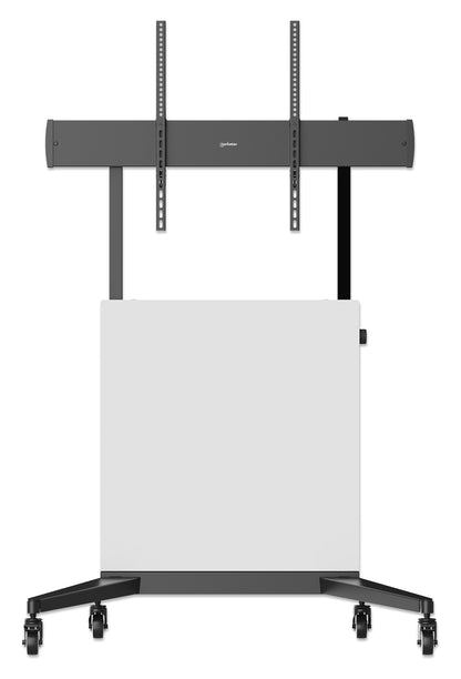 TV Cart with Tool-Free Lift & Lock Height Adjustment, for 50" to 100" Displays Image 4