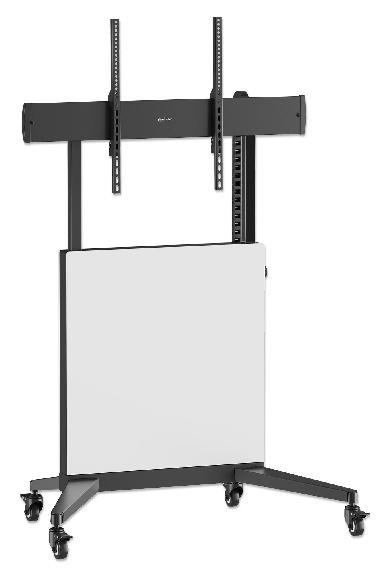 TV Cart with Tool-Free Lift & Lock Height Adjustment, for 50" to 100" Displays Image 6