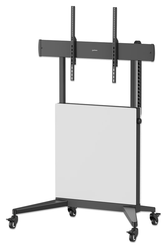 TV Cart with Tool-Free Lift & Lock Height Adjustment, for 50" to 100" Displays Image 1