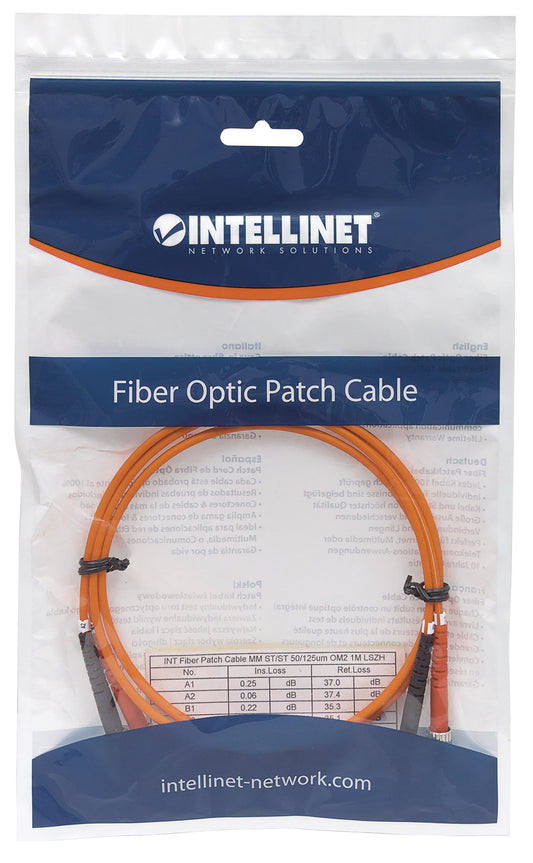 Fiber Optic Patch Cable, Duplex, Multimode Packaging Image 2