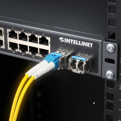 3 m LC to SC UPC Fiber Optic Patch Cable, 3.0 mm, Duplex, LSZH, OS2 Singlemode, Yellow Image 6