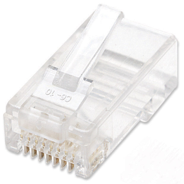 100-Pack Cat6 RJ45 Modular Plugs Image 1