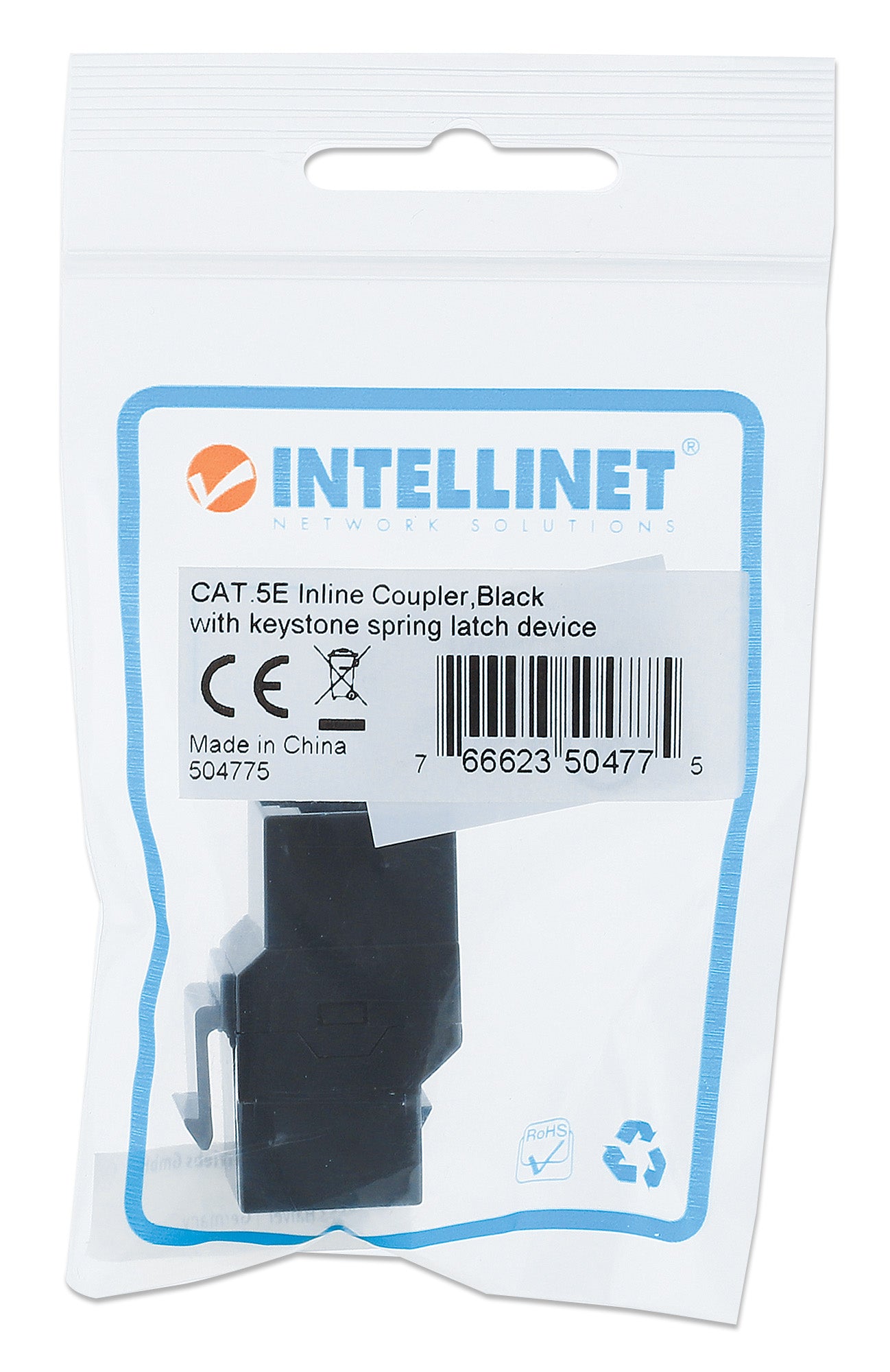 Cat5e Inline Coupler, Keystone Type Packaging Image 2