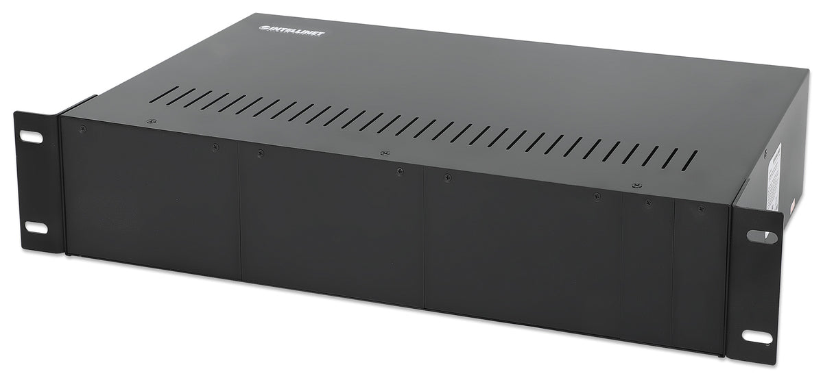 14-Slot Media Converter Chassis Image 1