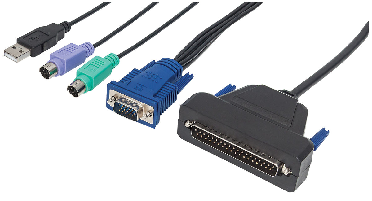 VGA 1-Port Cable for KVM Console Image 1