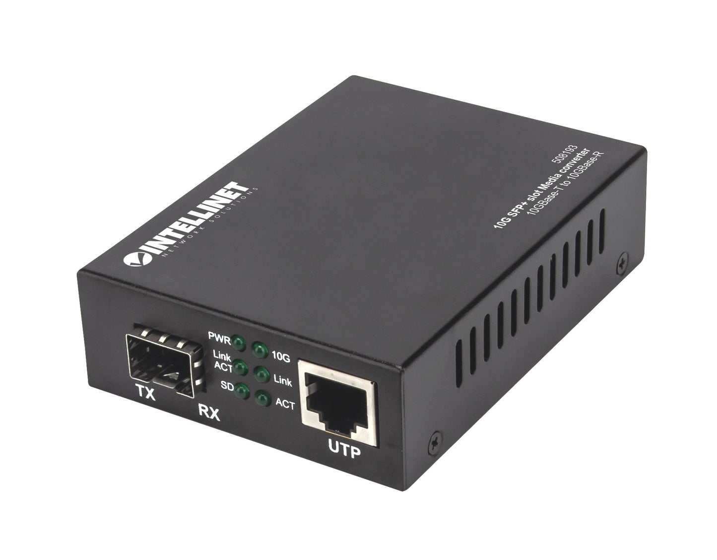 10GBase-T to 10GBase-R Media Converter Image 1
