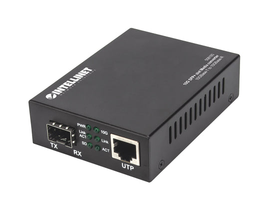 10GBase-T to 10GBase-R Media Converter Image 1