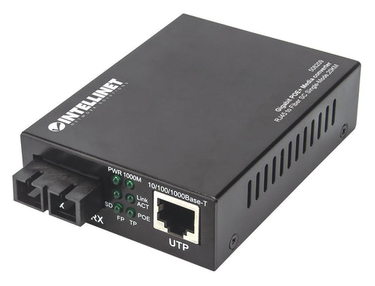 Gigabit PoE+ Media Converter Image 1