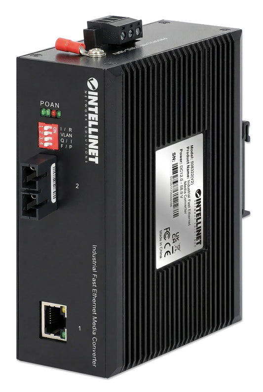 Industrial Fast Ethernet Media Converter Image 1