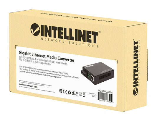 Gigabit Ethernet Media Converter Packaging Image 2