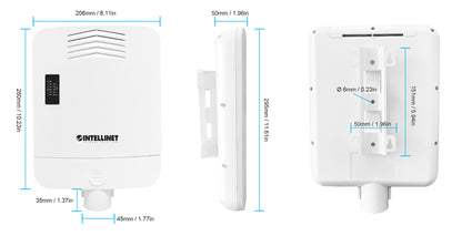 Outdoor PoE-Powered 5-Port Gigabit Switch with PoE Passthrough / 4-Port PoE+ Extender Image 11