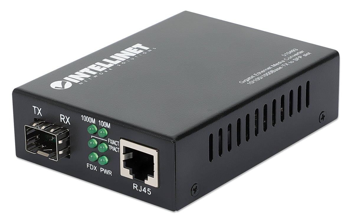 Gigabit Ethernet to SFP Media Converter Image 1