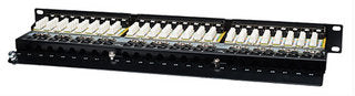 Cat5e Shielded 48-Port Patch Panel, 1U Image 4