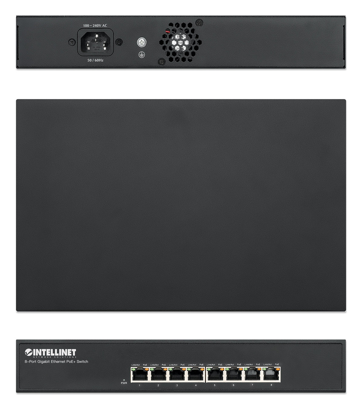 8-Port Gigabit Ethernet PoE+ Switch Image 6