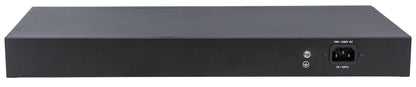 24-Port Gigabit Ethernet PoE+ Switch with 2 SFP Ports and LCD Screen Image 5
