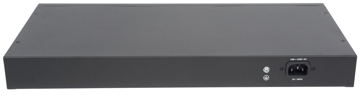 16-Port Gigabit Ethernet PoE+ Switch with 2 SFP Ports and LCD Screen Image 5