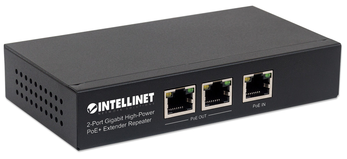 2-Port Gigabit High-Power PoE+ Extender Image 3