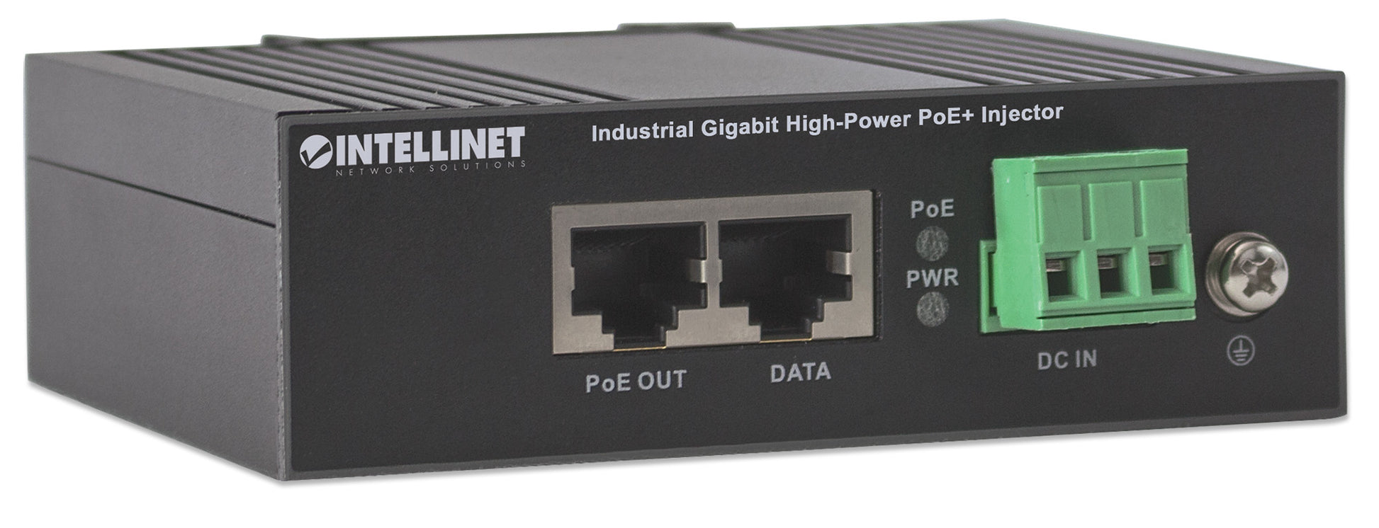 Industrial Gigabit High-Power PoE+ Injector Image 4