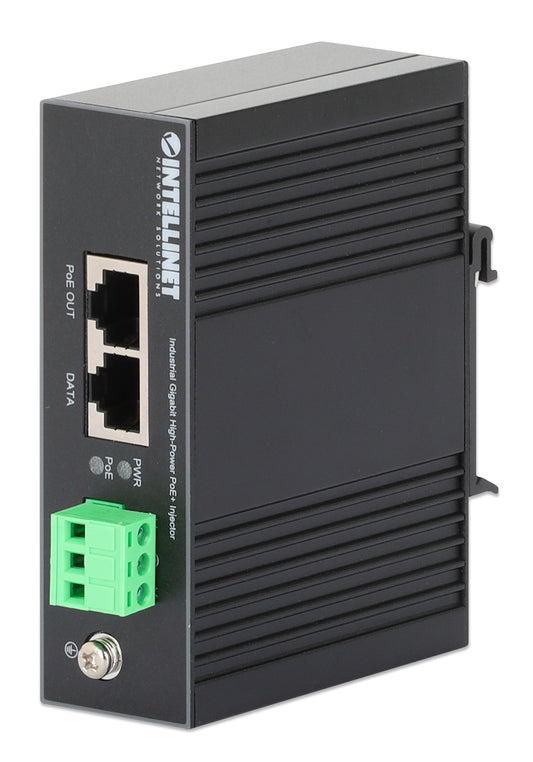 Industrial Gigabit High-Power PoE+ Injector 30W Image 1