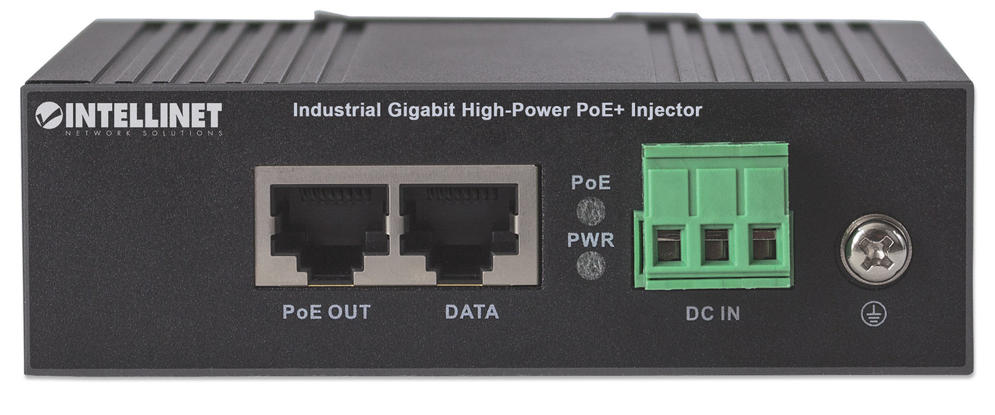 Industrial Gigabit High-Power PoE+ Injector Image 5