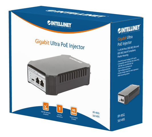 Gigabit PoE++ Injector 95W Packaging Image 2