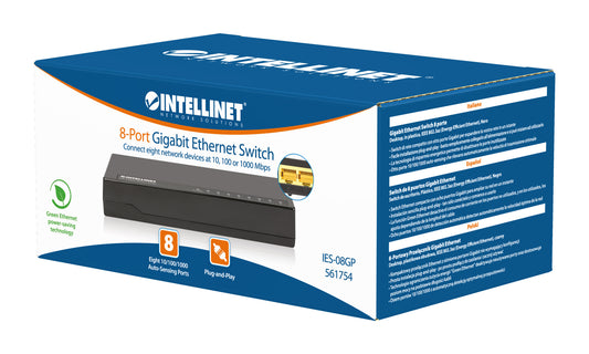 8-Port Gigabit Ethernet Switch Packaging Image 2