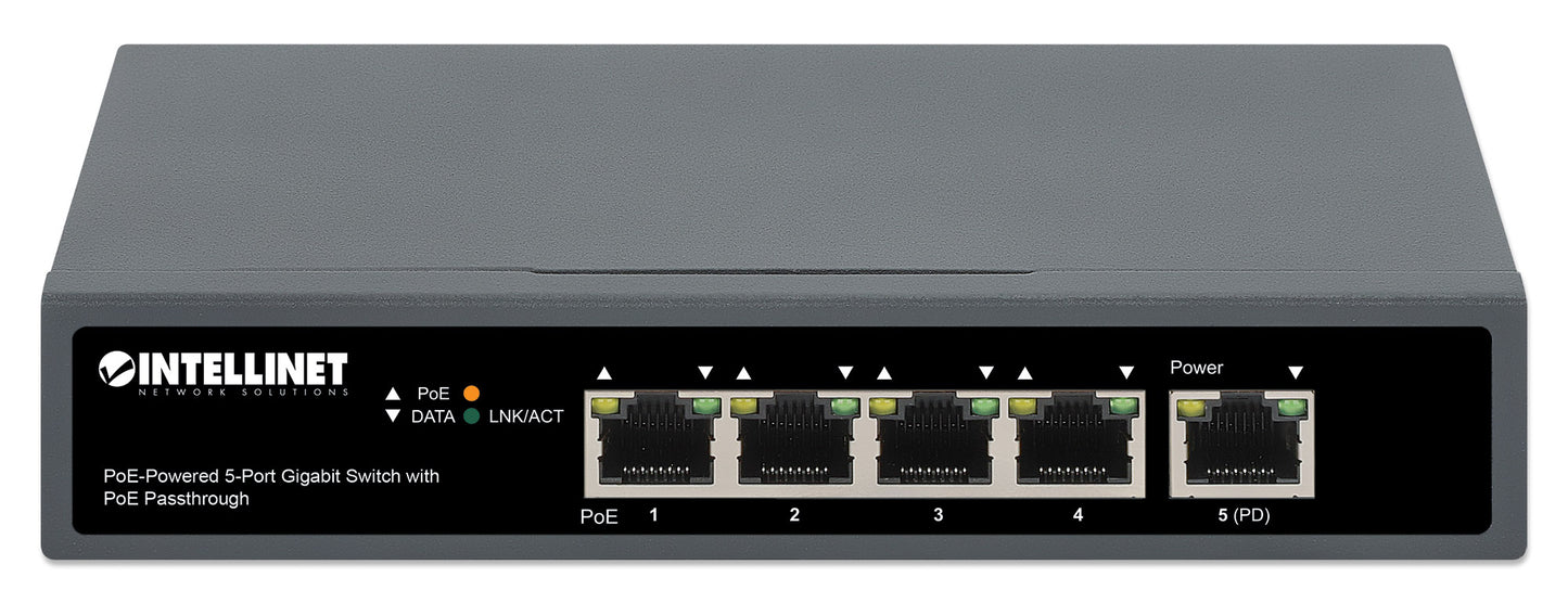 PoE-Powered 5-Port Gigabit Switch with PoE Passthrough Image 4