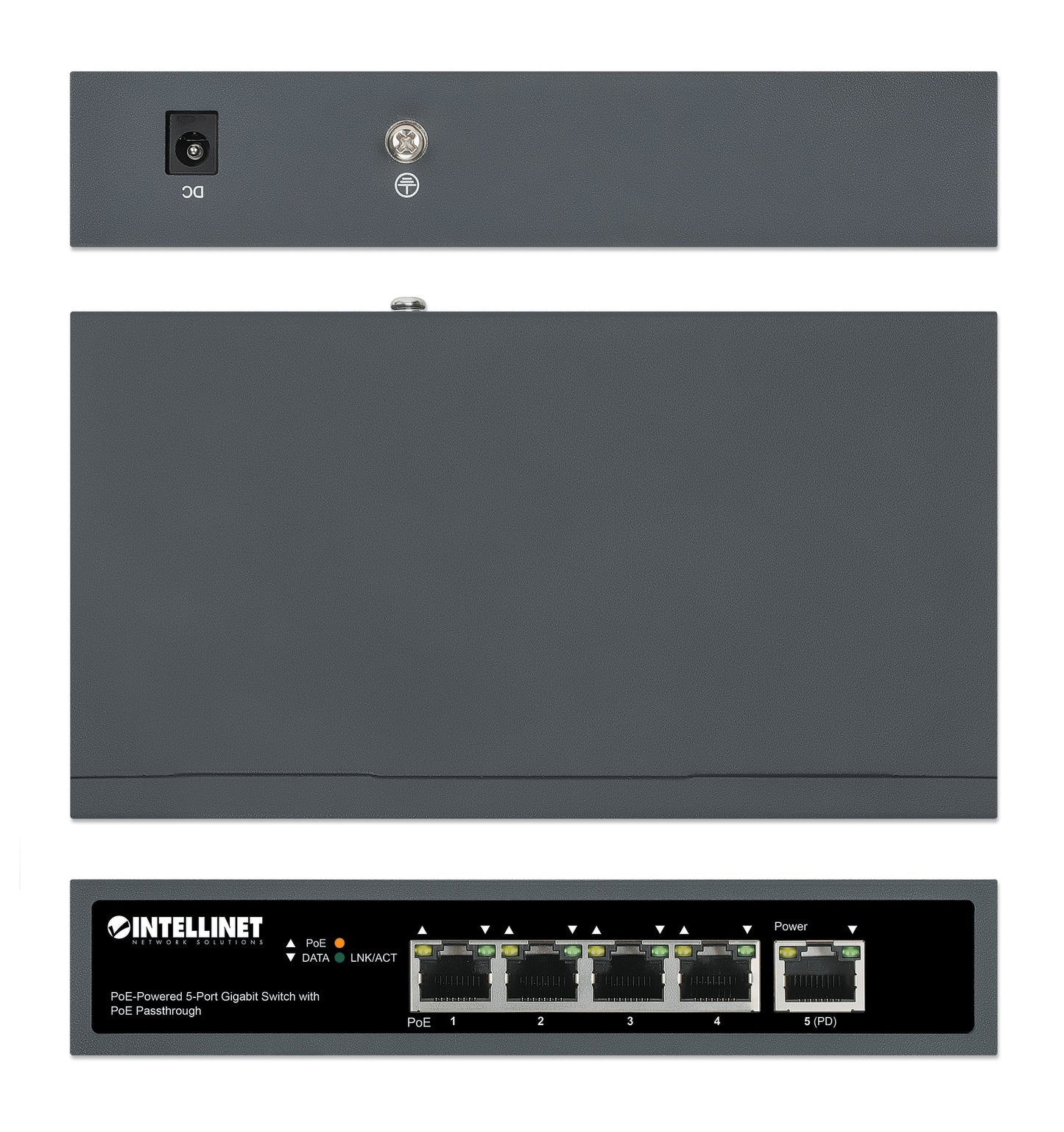 PoE-Powered 5-Port Gigabit Switch with PoE Passthrough Image 7