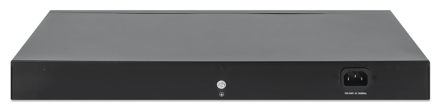 28-Port L2+ Fully Managed PoE+ Switch with 24 Gigabit Ethernet Ports and 4 SFP+ Uplinks Image 5