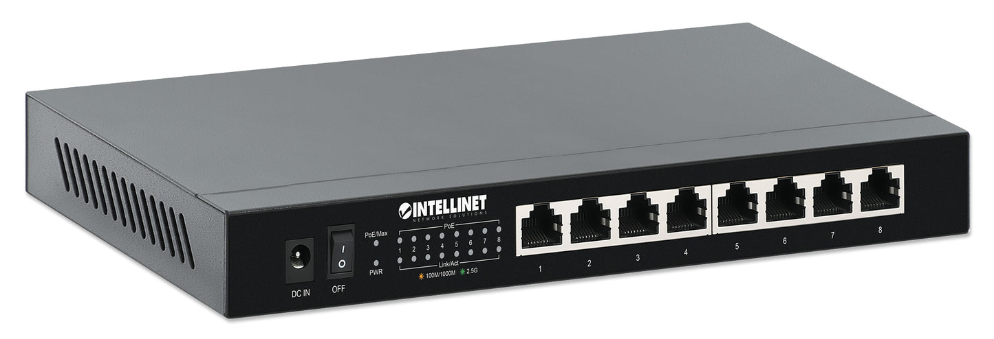 8-Port 2.5G Ethernet PoE+ Switch Image 3