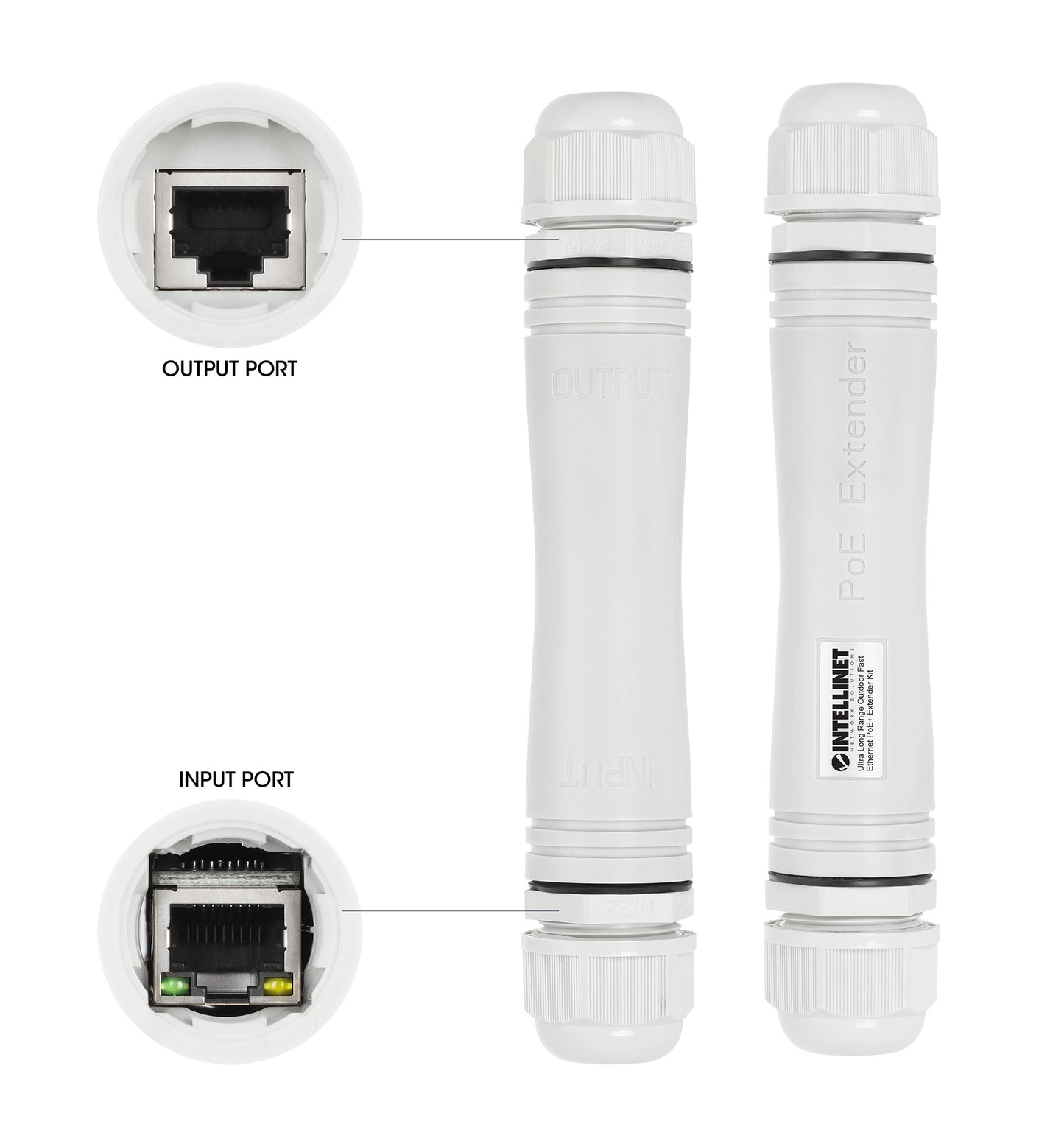 Ultra Long Range Outdoor Fast Ethernet PoE+ Extender Kit Image 7