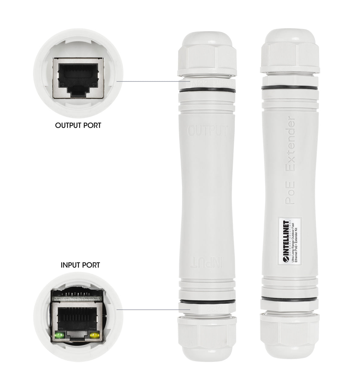 Ultra Long Range Outdoor Fast Ethernet PoE+ Extender Kit Image 7