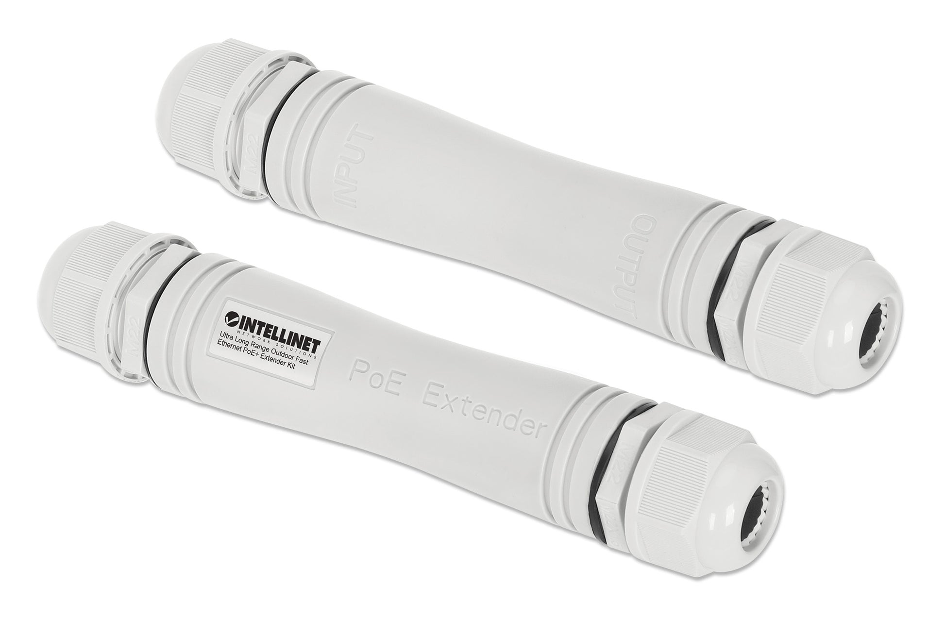 Ultra Long Range Outdoor Fast Ethernet PoE+ Extender Kit Image 1