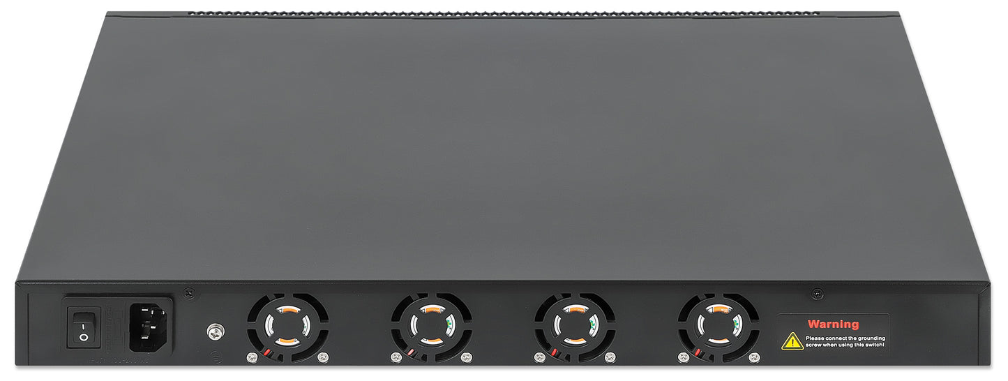 54-Port L3 Fully Managed PoE+ Switch with 48 Gigabit Ethernet Ports and 6 SFP+ Uplinks Image 5