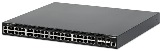 54-Port L3 Fully Managed PoE+ Switch with 48 Gigabit Ethernet Ports and 6 SFP+ Uplinks Image 1