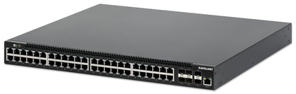 54-Port L3 Fully Managed PoE+ Switch with 48 Gigabit Ethernet Ports and 6 SFP+ Uplinks Image 1