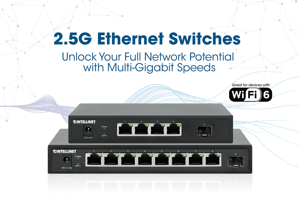 5-Port Switch with 4 x 2.5G Ethernet Ports and 1 SFP+ Uplink Image 10